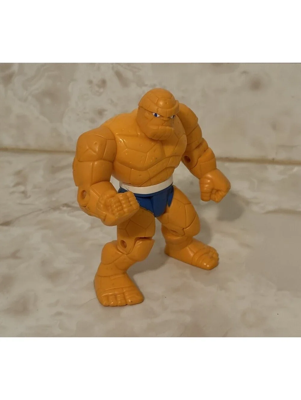 Vintage 1995 Marvel Fantastic 4 The Thing Action Figure Toy Biz
